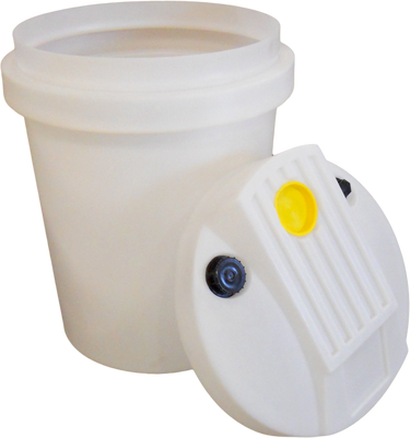 55 Gal Aquarius Tapered Chemical Feed Tank -  LPE 1.5 - 3/16